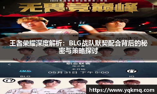 王者荣耀深度解析：BLG战队默契配合背后的秘密与策略探讨